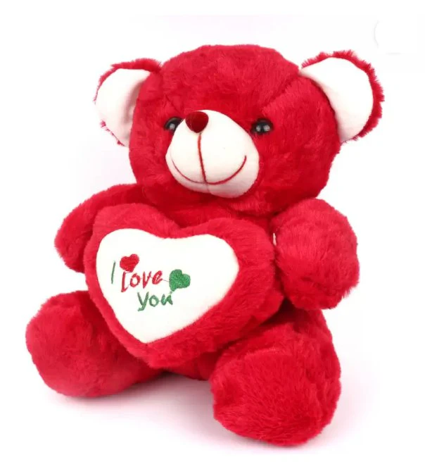 Rose Soft Teddy Bear – Pink Floral Teddy Bear Plush Gift