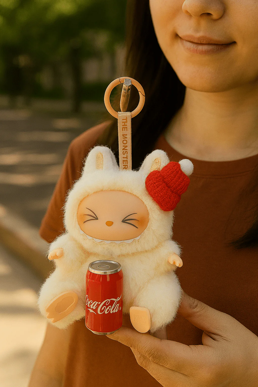 Labubu Keychain – Soft Plush Character Keyring for Bags & Keys