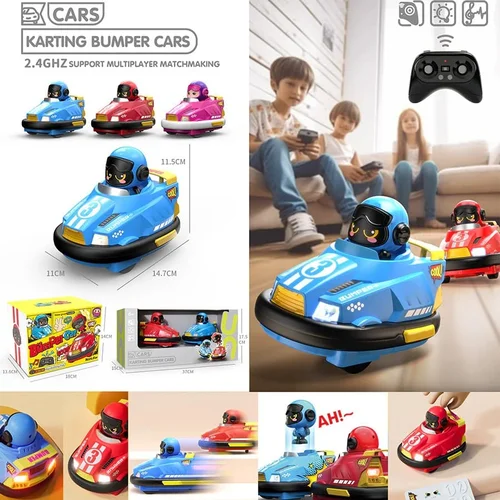 ORANGLES Bumper Cars – Junlida Toys Electric Ride-On Bumper Car for Kids - detailed closeup view - illustrating benefits - Image 3 of 5 | created for all | Shop Bumper Cars – Junlida Toys Electric Ride-On Bumper Car for Kids North Carolina | Free Shipping ORANGLES