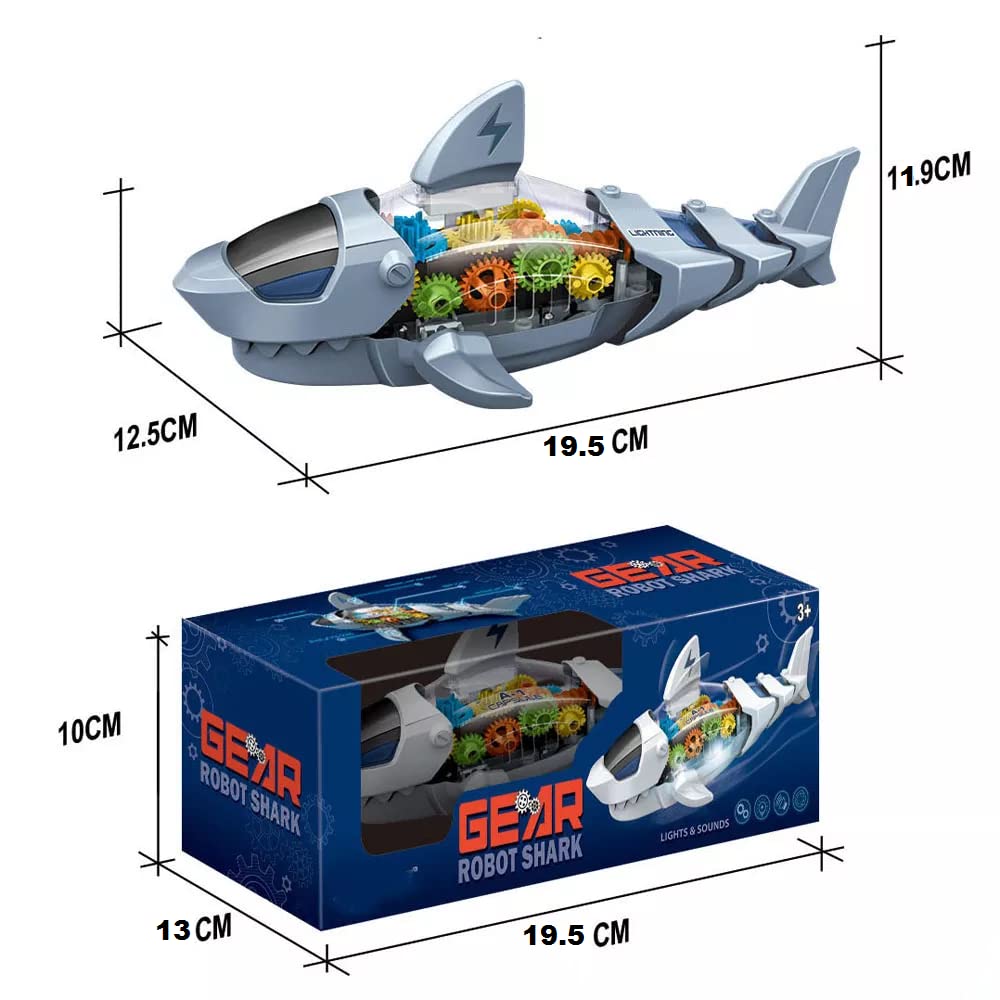 ORANGLES Baby Shark Toys – Universal Shark Toys with Light & Sound for Kids - angled perspective - presenting advantages - Image 4 of 5 | fits any environment | Purchase Baby Shark Toys – Universal Shark Toys with Light & Sound for Kids Michigan | Free Shipping ORANGLES