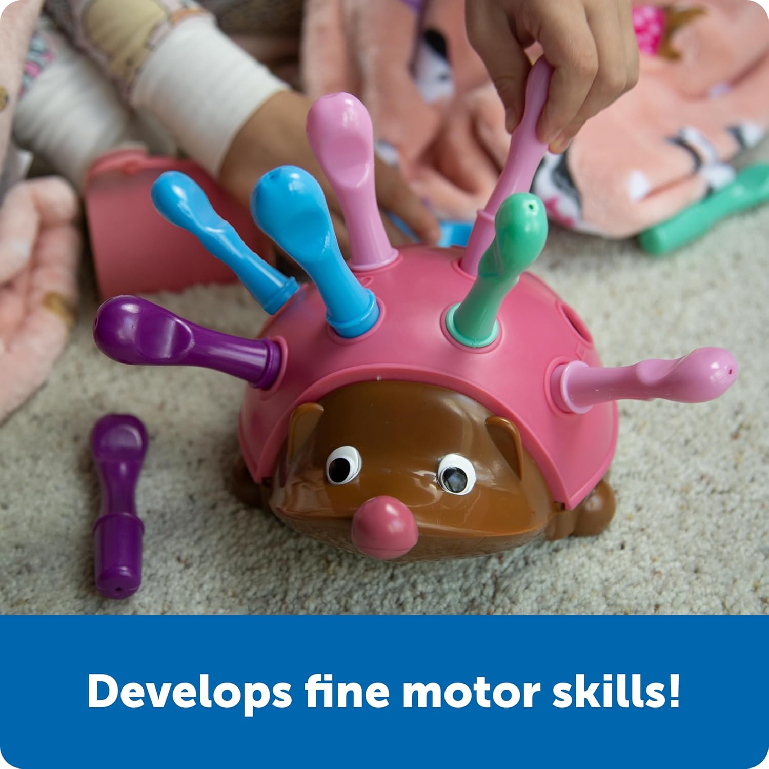 ORANGLES Educational Toys – Hedgehog Spelling Educational Toy for Kids - angled perspective - presenting advantages - Image 4 of 5 | fits any environment | Purchase Educational Toys – Hedgehog Spelling Educational Toy for Kids Michigan | Free Shipping ORANGLES