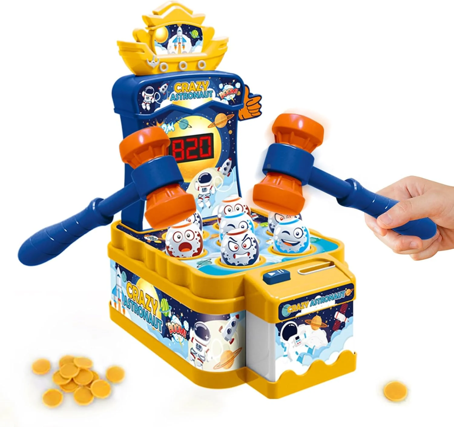 Toys – Electronic Hammering Toy for Toddlers with Music & Lights