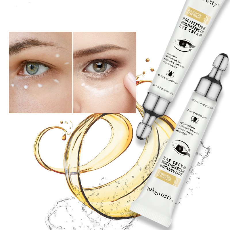 ORANGLES Eye Cream for Dark Circles – Anti Dark Circle Eye Cream Peptide Formula - detailed closeup view - illustrating benefits - Image 3 of 5 | created for all | Shop Eye Cream for Dark Circles – Anti Dark Circle Eye Cream Peptide Formula North Carolina | Free Shipping ORANGLES