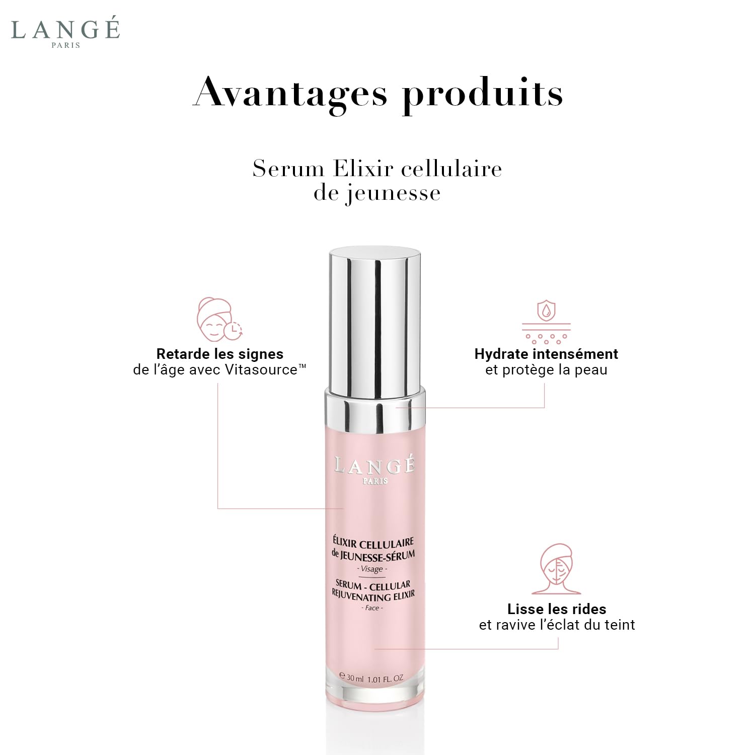 ORANGLES Eye Cream – L’ANGÉ Paris Cellular-Lift Eye Cream for Lifting & Firming - detailed closeup view - illustrating benefits - Image 3 of 5 | created for all | Shop Eye Cream – L’ANGÉ Paris Cellular-Lift Eye Cream for Lifting & Firming North Carolina | Free Shipping ORANGLES