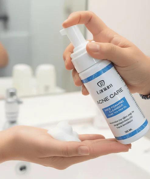 ORANGLES Face Cleanser – Tanium Face Foaming Cleanser for Deep Cleansing - full product showcase - displaying specifications - Image 5 of 5 | adapts to any space | Face Cleanser – Tanium Face Foaming Cleanser for Deep Cleansing deal New Jersey | Free Shipping ORANGLES