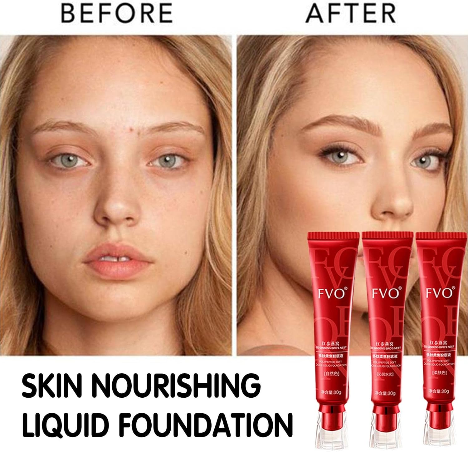 ORANGLES FVO Oil Control Concealer – Long-Lasting, Matte Finish Concealer for Oily Skin - detailed closeup view - illustrating benefits - Image 3 of 6 | created for all | Shop FVO Oil Control Concealer – Long-Lasting, Matte Finish Concealer for Oily Skin North Carolina | Free Shipping ORANGLES