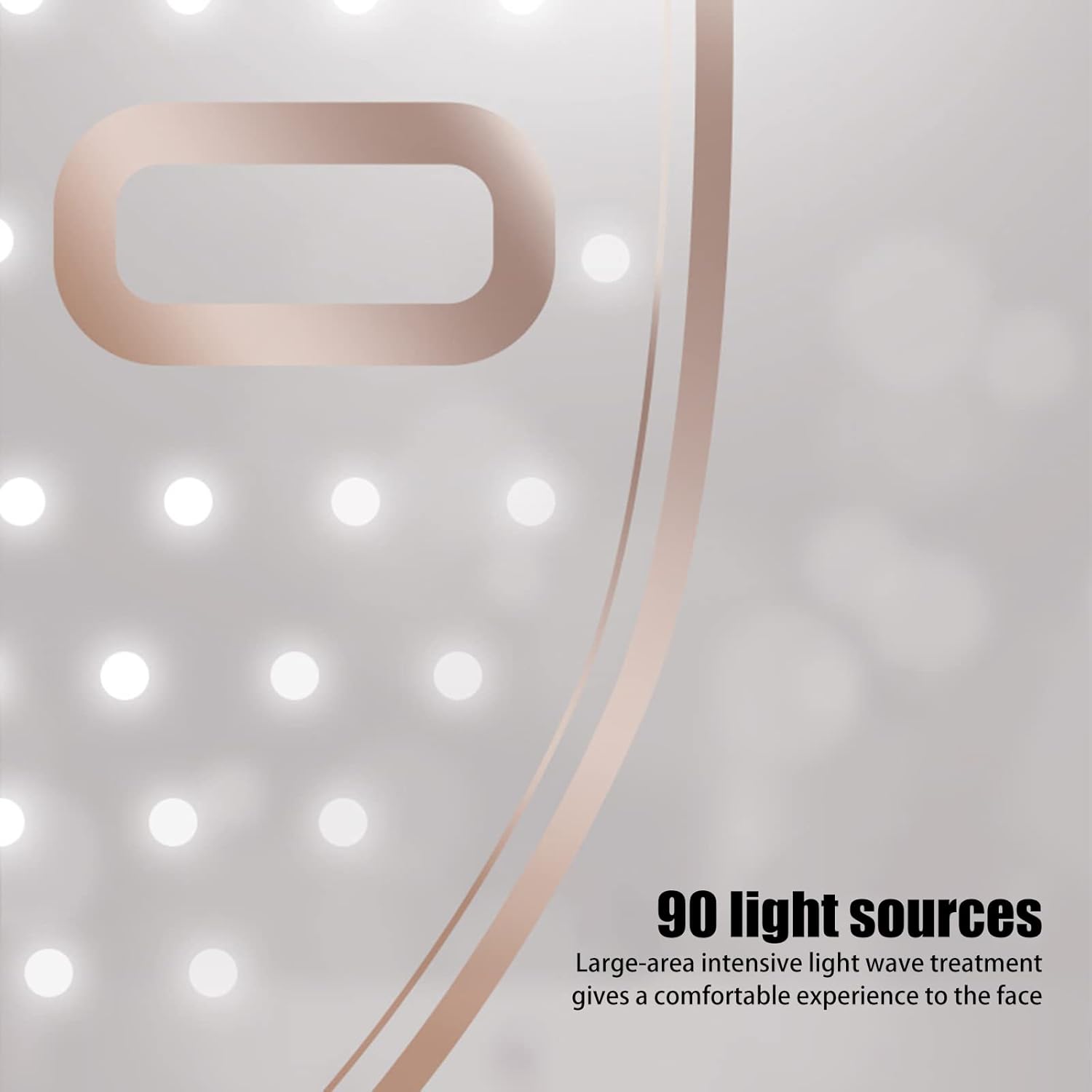ORANGLES LED Face Mask – Professional Light Therapy Face Mask for Skin Rejuvenation - elegant presentation - exhibiting components - Image 6 of 6 | ideal for home | Discount on LED Face Mask – Professional Light Therapy Face Mask for Skin Rejuvenation Virginia | Free Shipping ORANGLES