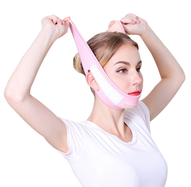 ORANGLES Face Slim V-Line Lift Up Mask – Cheek, Chin & Neck Slimming Belt - full product showcase - displaying specifications - Image 5 of 5 | adapts to any space | Face Slim V-Line Lift Up Mask – Cheek, Chin & Neck Slimming Belt deal New Jersey | Free Shipping ORANGLES