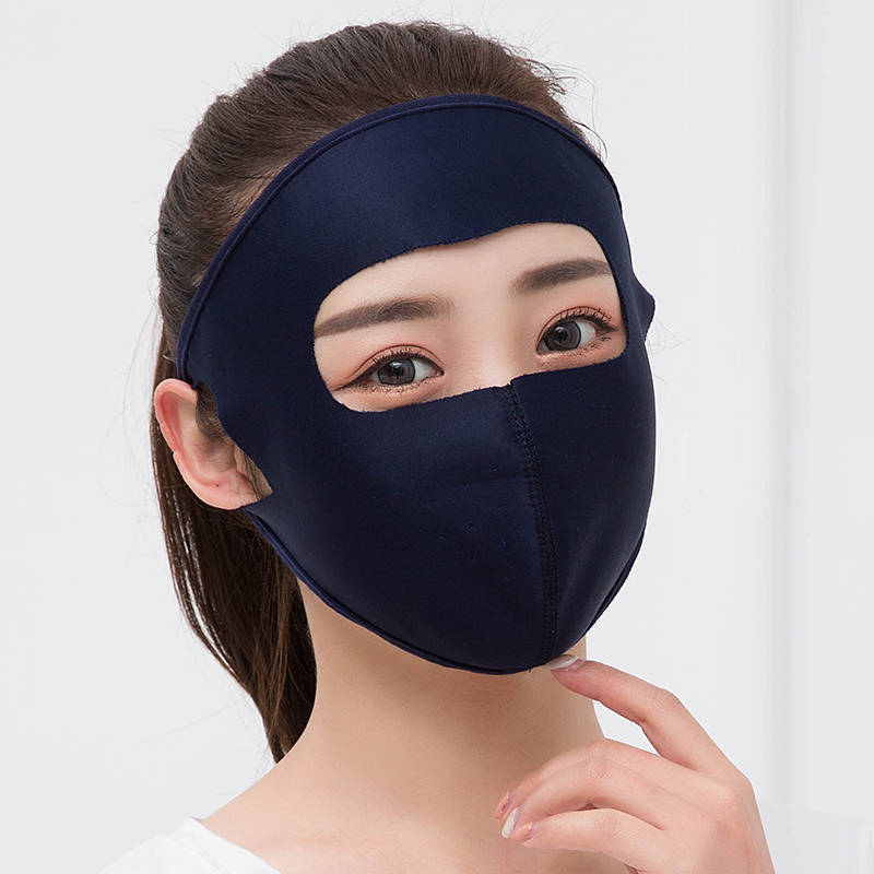 ORANGLES Summer Ice Silk Breathable Mask – Sunscreen Full Face Mask for Women - angled perspective - presenting advantages - Image 4 of 5 | fits any environment | Purchase Summer Ice Silk Breathable Mask – Sunscreen Full Face Mask for Women Michigan | Free Shipping ORANGLES