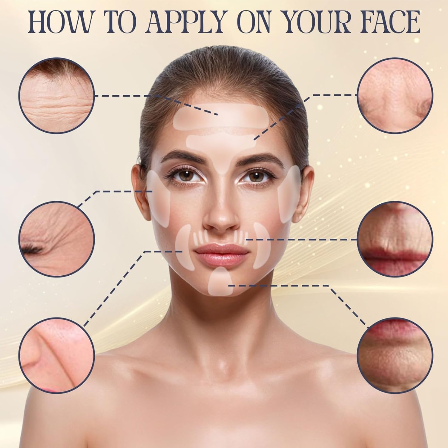 ORANGLES Hydrating Silicone Patch for White Patches on Face - full product showcase - displaying specifications - Image 5 of 6 | adapts to any space | Hydrating Silicone Patch for White Patches on Face deal New Jersey | Free Shipping ORANGLES