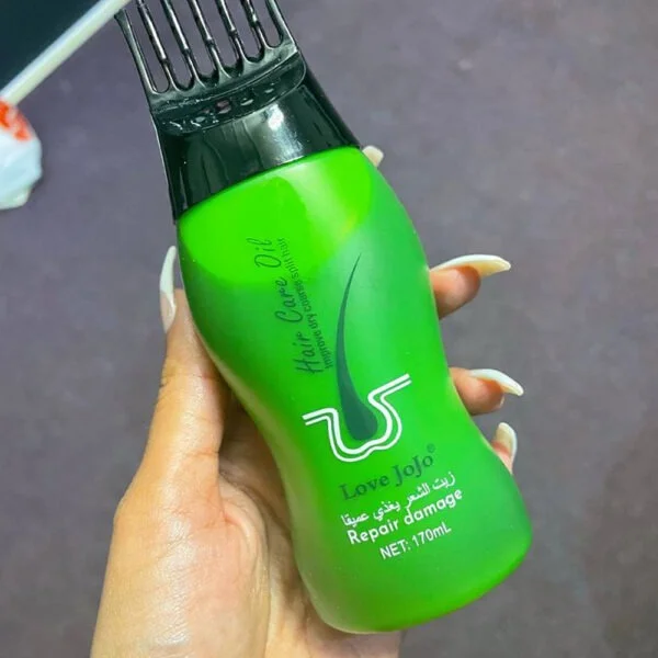 ORANGLES Love Jojo Hair Care Oil – Nourishing Hair Care Essential - angled perspective - presenting advantages - Image 4 of 4 | fits any environment | Purchase Love Jojo Hair Care Oil – Nourishing Hair Care Essential Michigan | Free Shipping ORANGLES