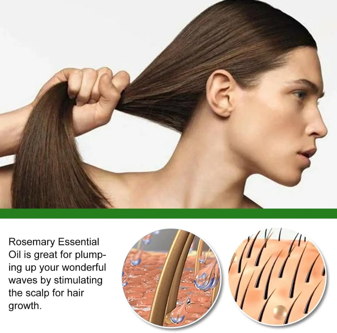 ORANGLES Rosemary Oil for Hair – Strengthen & Revitalize Treatment - angled perspective - presenting advantages - Image 4 of 6 | fits any environment | Purchase Rosemary Oil for Hair – Strengthen & Revitalize Treatment Michigan | Free Shipping ORANGLES