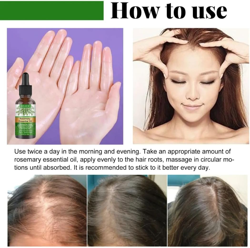 ORANGLES Rosemary Oil for Hair – Strengthen & Revitalize Treatment - full product showcase - displaying specifications - Image 5 of 6 | adapts to any space | Rosemary Oil for Hair – Strengthen & Revitalize Treatment deal New Jersey | Free Shipping ORANGLES