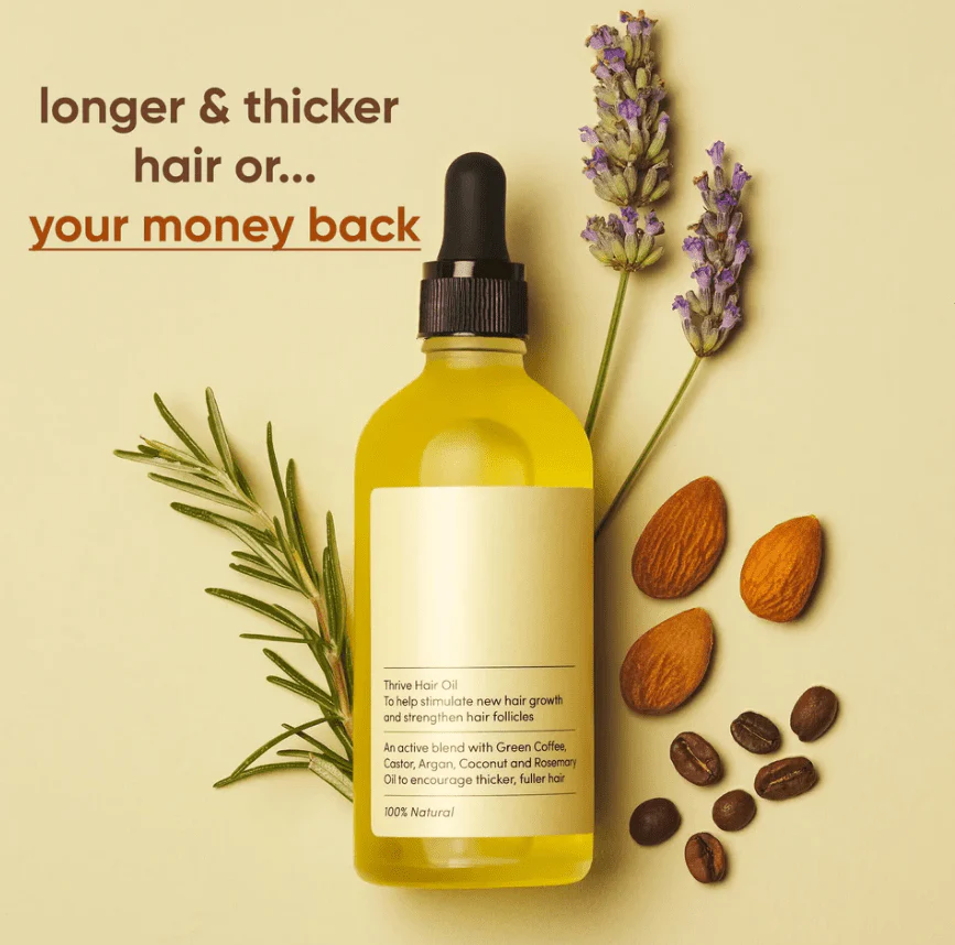 Hair Growth Oil – Stimulate Thicker & Longer Hair Naturally