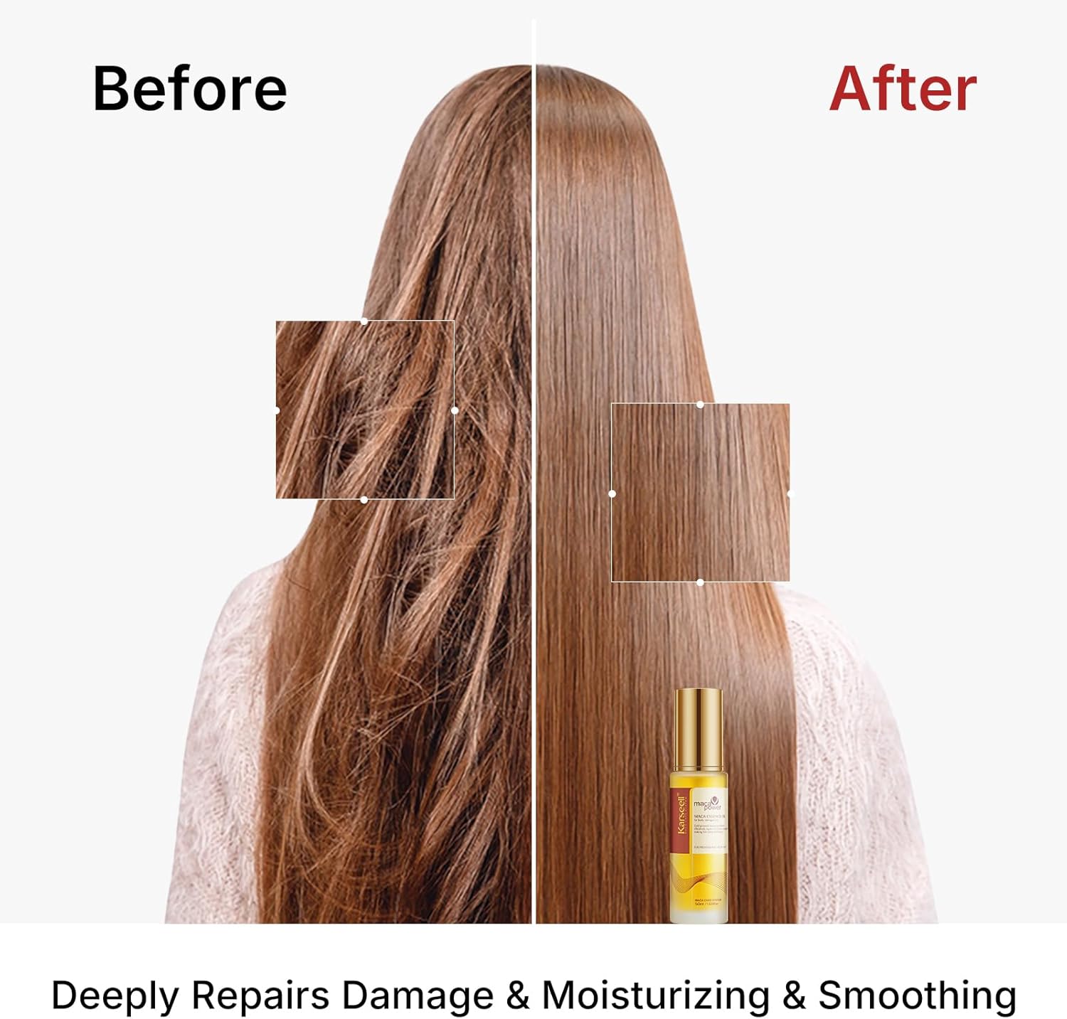 ORANGLES Argan Oil for Hair – Repair, Shine & Strengthen Treatment - elegant presentation - exhibiting components - Image 6 of 7 | ideal for home | Discount on Argan Oil for Hair – Repair, Shine & Strengthen Treatment Virginia | Free Shipping ORANGLES