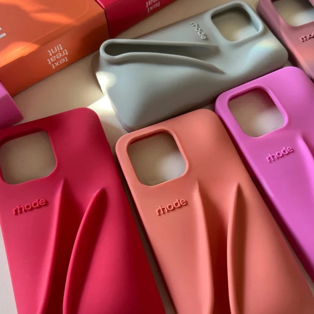 ORANGLES Rhode Gloss Holder iPhone Case – Portable & Stylish Lip Gloss Case - angled perspective - presenting advantages - Image 4 of 6 | fits any environment | Purchase Rhode Gloss Holder iPhone Case – Portable & Stylish Lip Gloss Case Michigan | Free Shipping ORANGLES