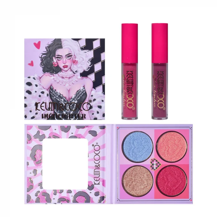 ORANGLES Kevin & Coco Makeup Set – Complete Beauty Collection - angled perspective - presenting advantages - Image 4 of 5 | fits any environment | Purchase Kevin & Coco Makeup Set – Complete Beauty Collection Michigan | Free Shipping ORANGLES