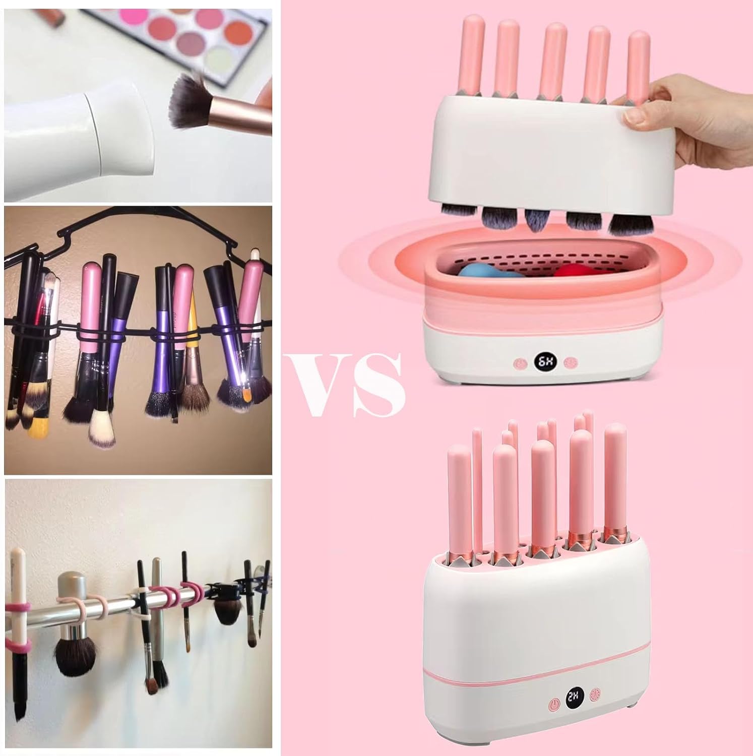 ORANGLES Makeup Brush Dryer Machine – Fast Drying - angled perspective - presenting advantages - Image 4 of 6 | fits any environment | Purchase Makeup Brush Dryer Machine – Fast Drying Michigan | Free Shipping ORANGLES