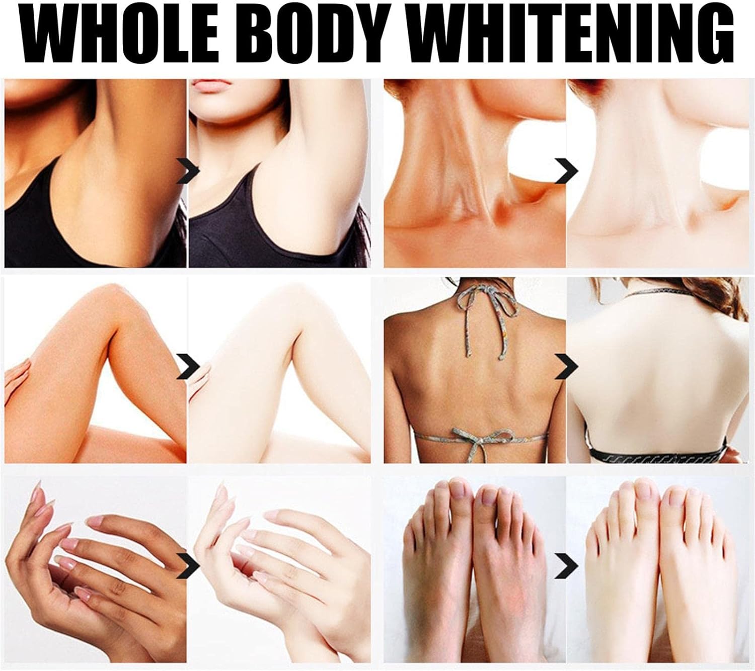 ORANGLES Collagen Body Lotion – Brightens, Moisturizes & Rejuvenates Skin - detailed closeup view - illustrating benefits - Image 3 of 5 | created for all | Shop Collagen Body Lotion – Brightens, Moisturizes & Rejuvenates Skin North Carolina | Free Shipping ORANGLES