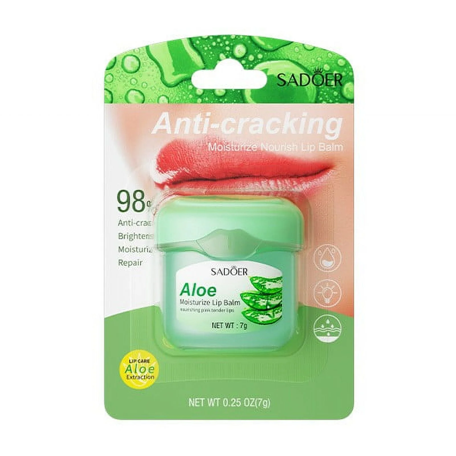 Sadoer Aloe Moisturize Lip Balm – Nourishing Care