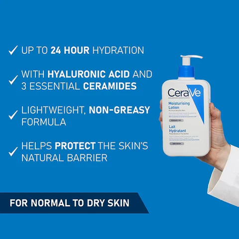 ORANGLES CeraVe Intensive Moisture Lotion – Restoring Hydration - angled perspective - presenting advantages - Image 4 of 6 | fits any environment | Purchase CeraVe Intensive Moisture Lotion – Restoring Hydration Michigan | Free Shipping ORANGLES