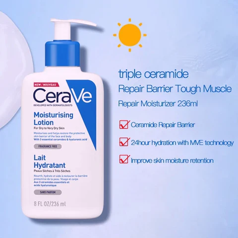 ORANGLES CeraVe Intensive Moisture Lotion – Restoring Hydration - full product showcase - displaying specifications - Image 5 of 6 | adapts to any space | CeraVe Intensive Moisture Lotion – Restoring Hydration deal New Jersey | Free Shipping ORANGLES