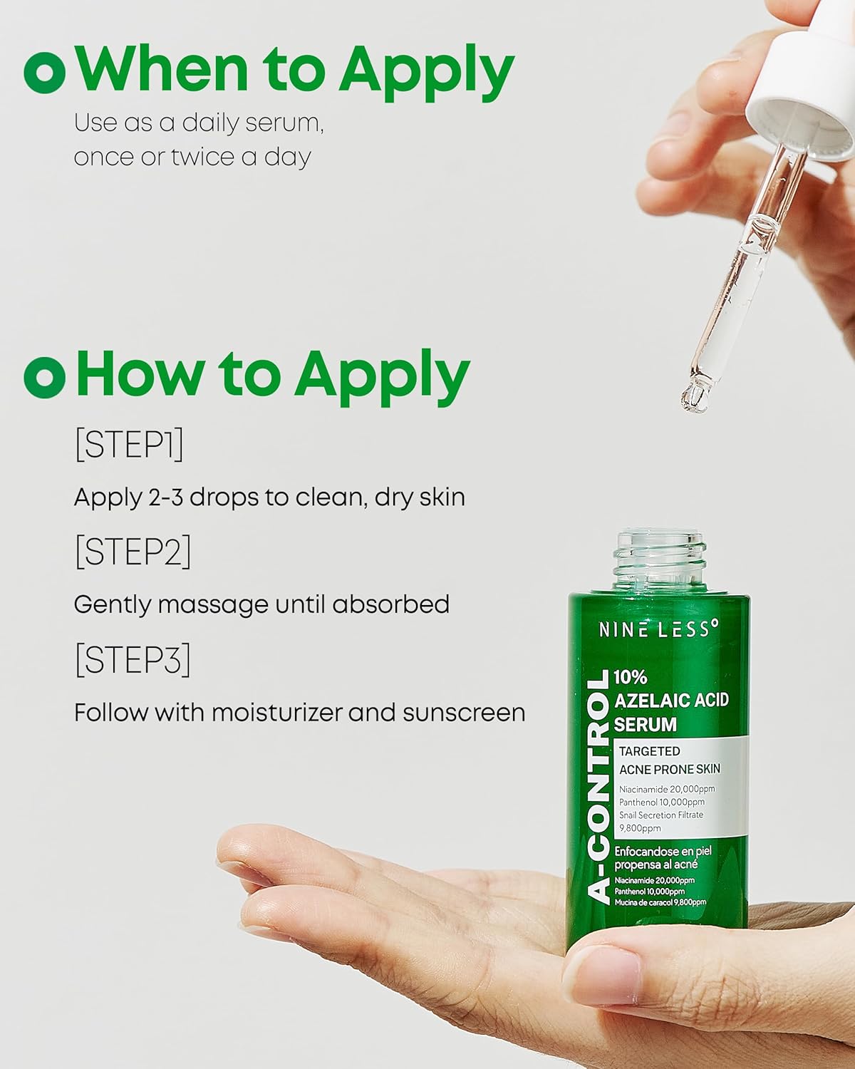 ORANGLES Nineless Serum & Toner – Skin Balancing Duo - angled perspective - presenting advantages - Image 4 of 6 | fits any environment | Purchase Nineless Serum & Toner – Skin Balancing Duo Michigan | Free Shipping ORANGLES