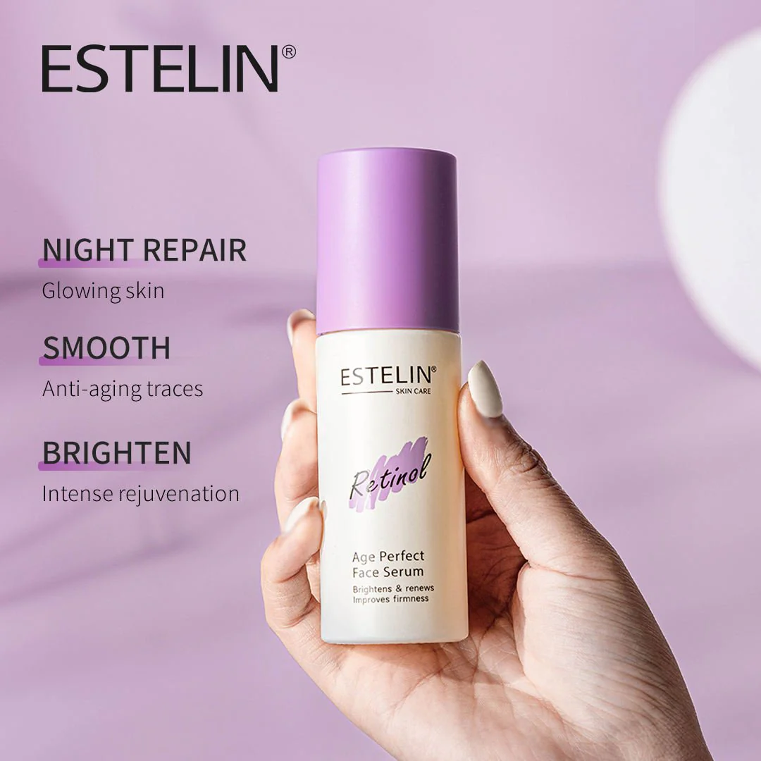 Estelin Retinol Age Perfect Face Serum – Anti-Aging Power
