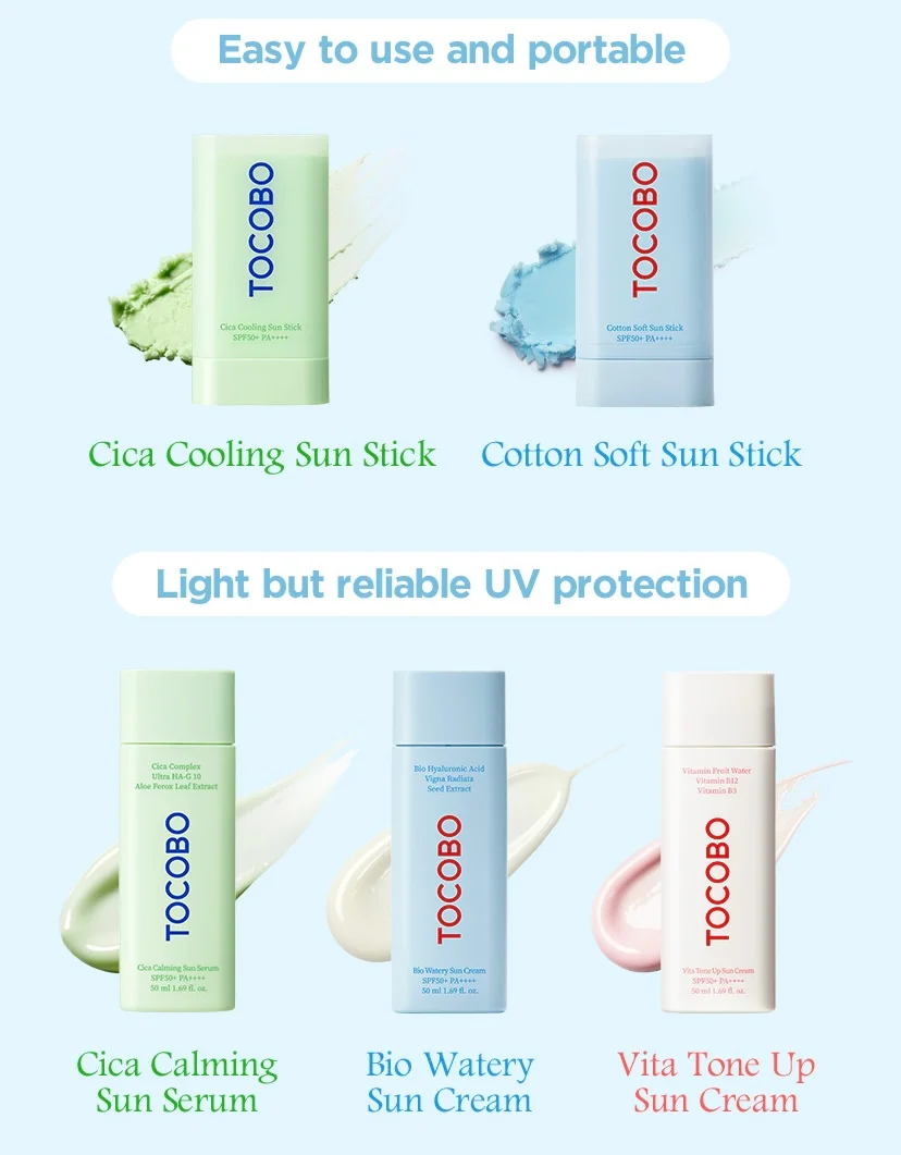 ORANGLES Tocobo Sun Stick & Serum – Dual SPF Care - high resolution display - exposing craftsmanship - Image 2 of 4 | built for everyone | Tocobo Sun Stick & Serum – Dual SPF Care for sale Georgia | Free Shipping ORANGLES