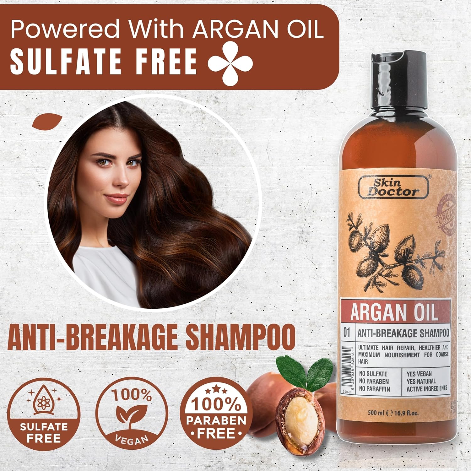 ORANGLES Skin Doctor Shampoo & Conditioner – Hair Care Duo - high resolution display - exposing craftsmanship - Image 2 of 6 | built for everyone | Skin Doctor Shampoo & Conditioner – Hair Care Duo for sale Georgia | Free Shipping ORANGLES