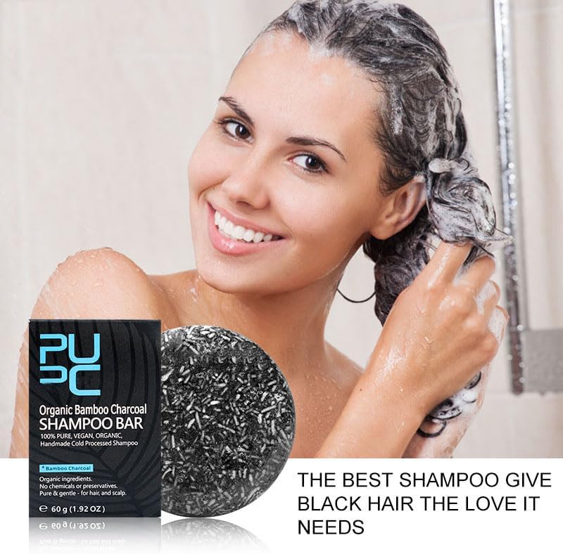 ORANGLES Bamboo Charcoal Shampoo Soap – Hand‑Extracted Care - elegant presentation - exhibiting components - Image 6 of 6 | ideal for home | Discount on Bamboo Charcoal Shampoo Soap – Hand‑Extracted Care Virginia | Free Shipping ORANGLES