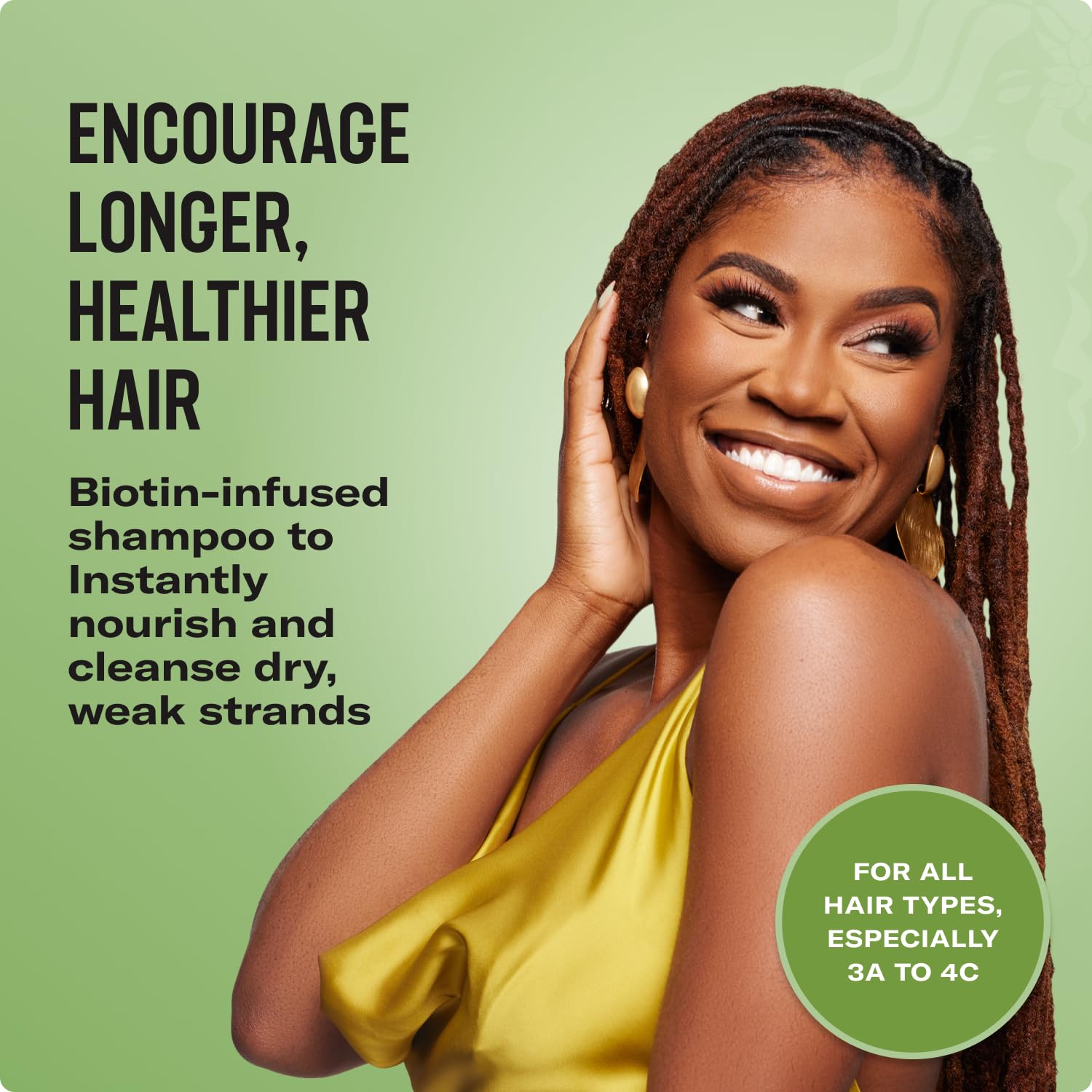 ORANGLES Rako Shampoo & Conditioner – Complete Hair Care - detailed closeup view - illustrating benefits - Image 3 of 6 | created for all | Shop Rako Shampoo & Conditioner – Complete Hair Care North Carolina | Free Shipping ORANGLES