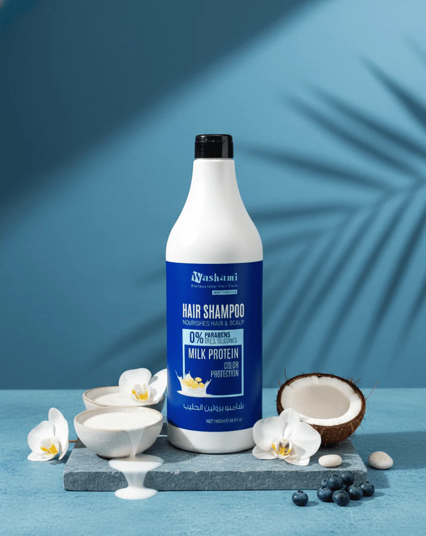 Washami Milk Protein Shampoo – Nourishing Care