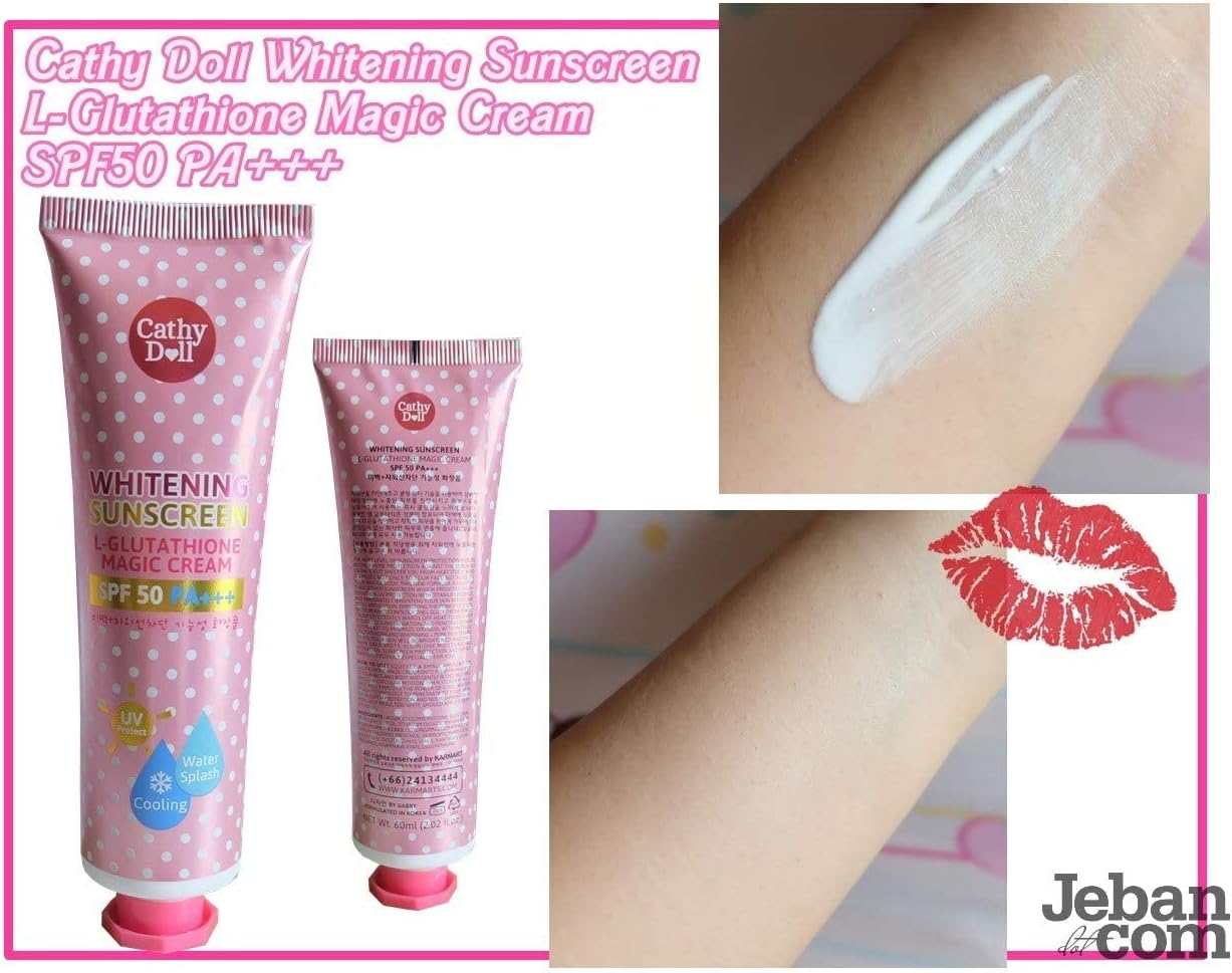 ORANGLES Cathy Doll Whitening Sunscreen – Bright UV Care - angled perspective - presenting advantages - Image 4 of 4 | fits any environment | Purchase Cathy Doll Whitening Sunscreen – Bright UV Care Michigan | Free Shipping ORANGLES