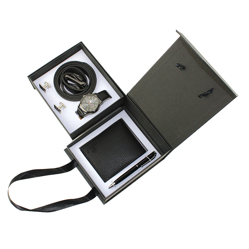 ORANGLES Men’s Gift Box Set | Quartz Wrist Watch & Accessories - detailed closeup view - illustrating benefits - Image 3 of 3 | created for all | Shop Men’s Gift Box Set | Quartz Wrist Watch & Accessories North Carolina | Free Shipping ORANGLES