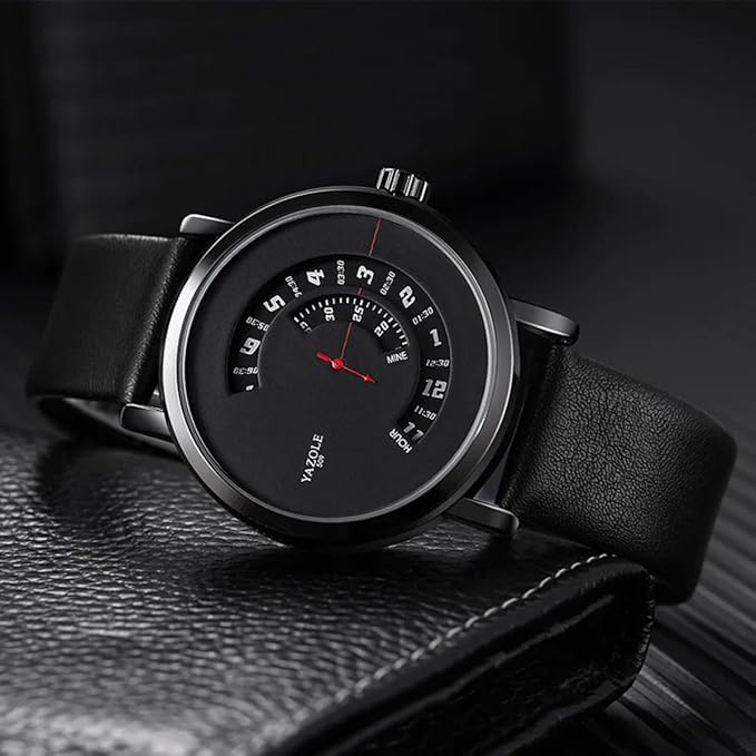 Turntable Waterproof Quartz – Stylish Men’s Watch
