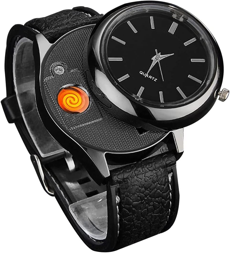 New Military USB Lighter – Multifunction Men’s Smart Watch
