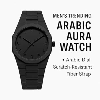 ORANGLES Stainless Steel Arabic Dial | Elegant Quartz Wrist Watch - high resolution display - exposing craftsmanship - Image 2 of 6 | built for everyone | Stainless Steel Arabic Dial | Elegant Quartz Wrist Watch for sale Georgia | Free Shipping ORANGLES