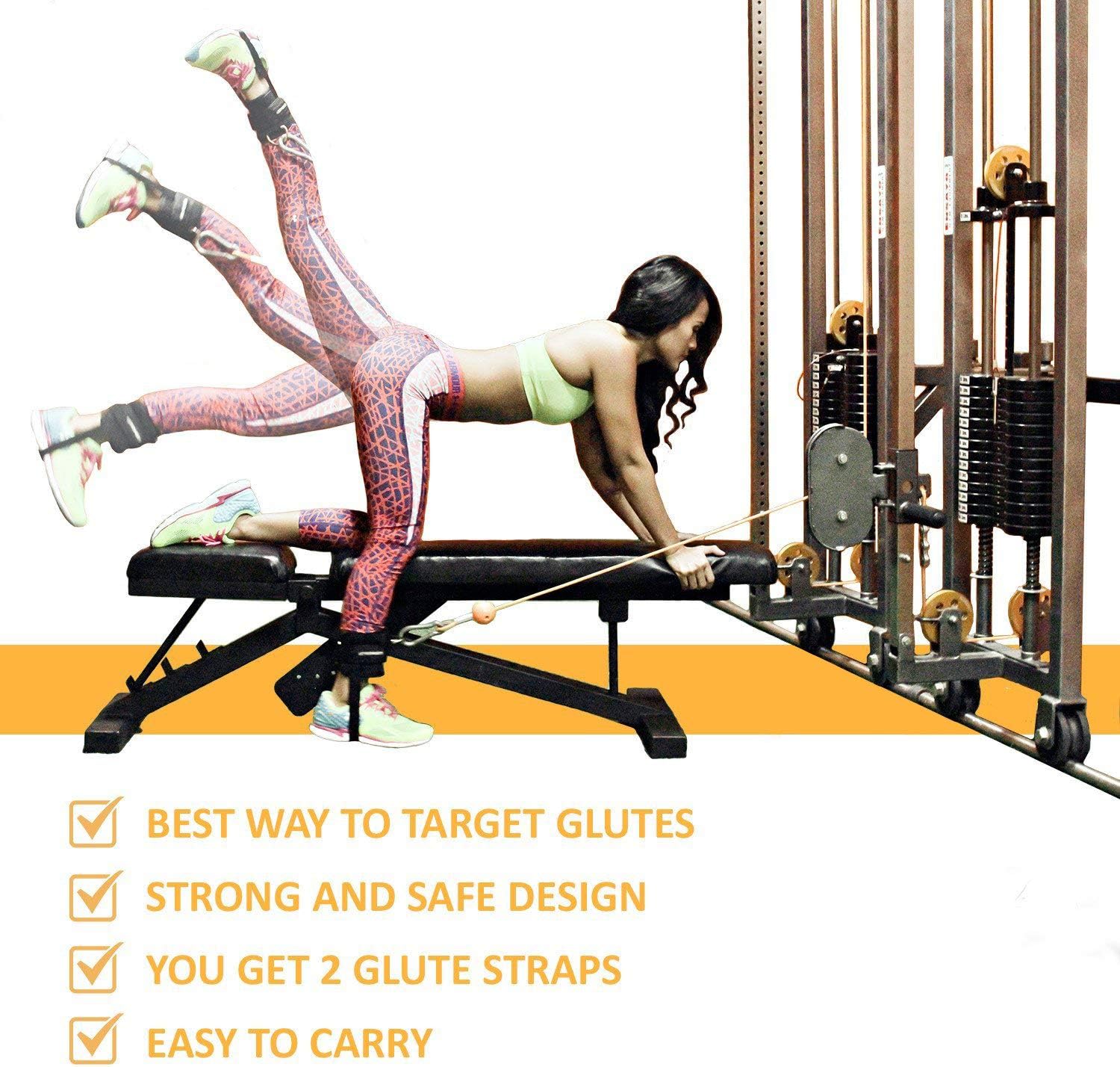 ORANGLES Gym Foot Rope – Fitness Training & Workout Gear - full product showcase - displaying specifications - Image 5 of 5 | adapts to any space | Gym Foot Rope – Fitness Training & Workout Gear deal New Jersey | Free Shipping ORANGLES