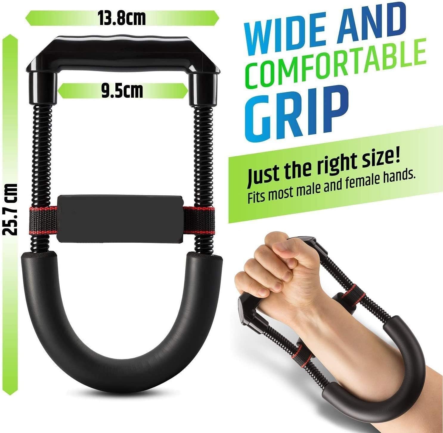 ORANGLES Forearm Exerciser – Indoor Fitness & Muscle Recovery Tool - detailed closeup view - illustrating benefits - Image 3 of 5 | created for all | Shop Forearm Exerciser – Indoor Fitness & Muscle Recovery Tool North Carolina | Free Shipping ORANGLES