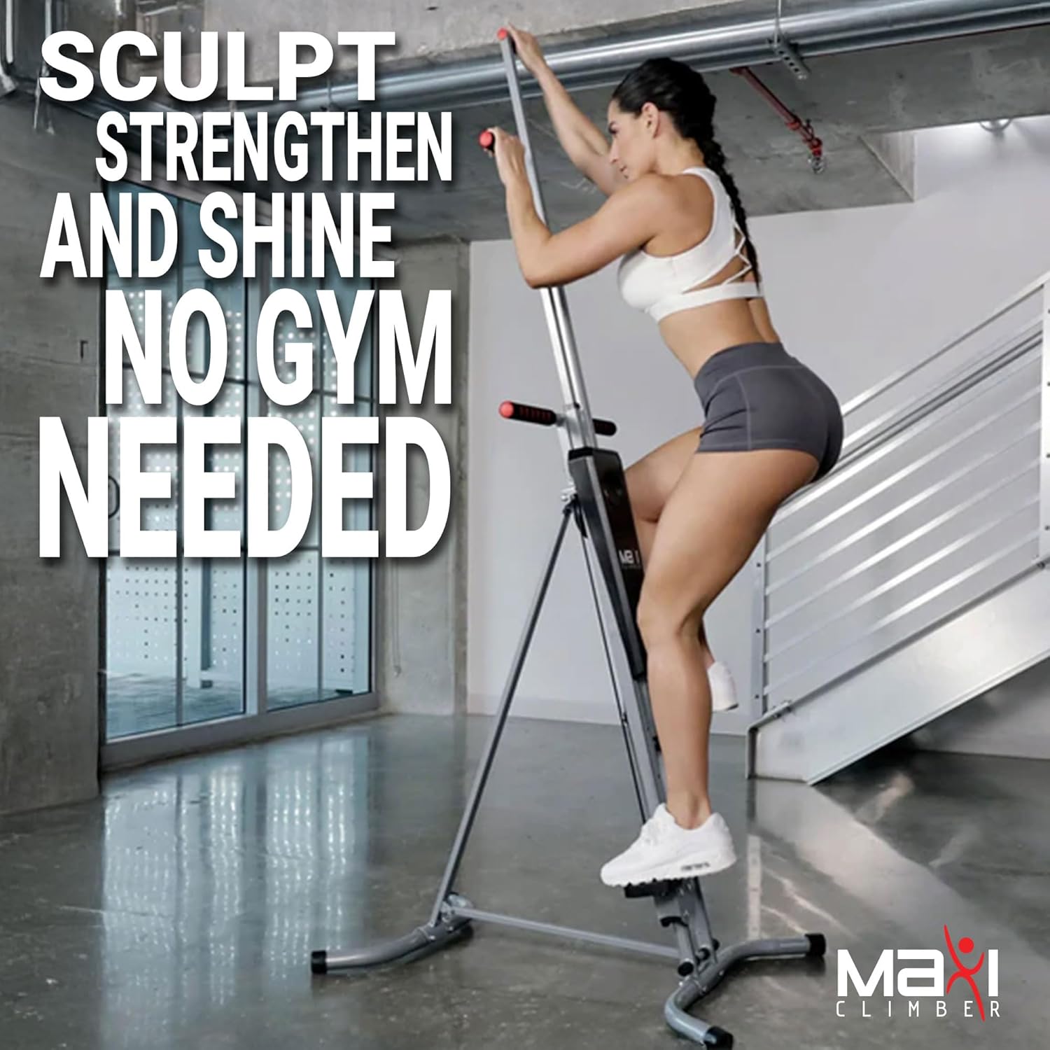 ORANGLES Cardio Machine | Fitness Workout Equipment for Home Gym - detailed closeup view - illustrating benefits - Image 3 of 6 | created for all | Shop Cardio Machine | Fitness Workout Equipment for Home Gym North Carolina | Free Shipping ORANGLES