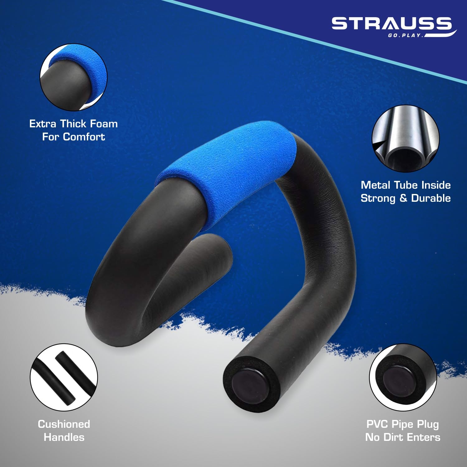 ORANGLES Push Up Stand – Fitness Workout Equipment for Home Gym - high resolution display - exposing craftsmanship - Image 2 of 6 | built for everyone | Push Up Stand – Fitness Workout Equipment for Home Gym for sale Georgia | Free Shipping ORANGLES