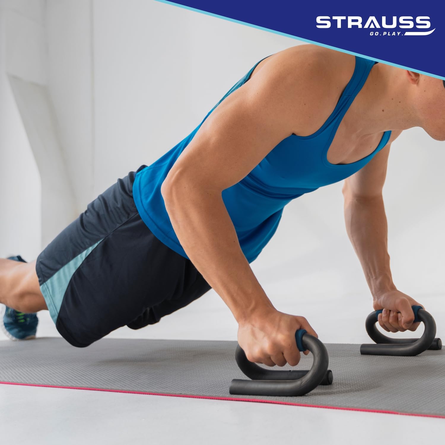 ORANGLES Push Up Stand – Fitness Workout Equipment for Home Gym - elegant presentation - exhibiting components - Image 6 of 6 | ideal for home | Discount on Push Up Stand – Fitness Workout Equipment for Home Gym Virginia | Free Shipping ORANGLES