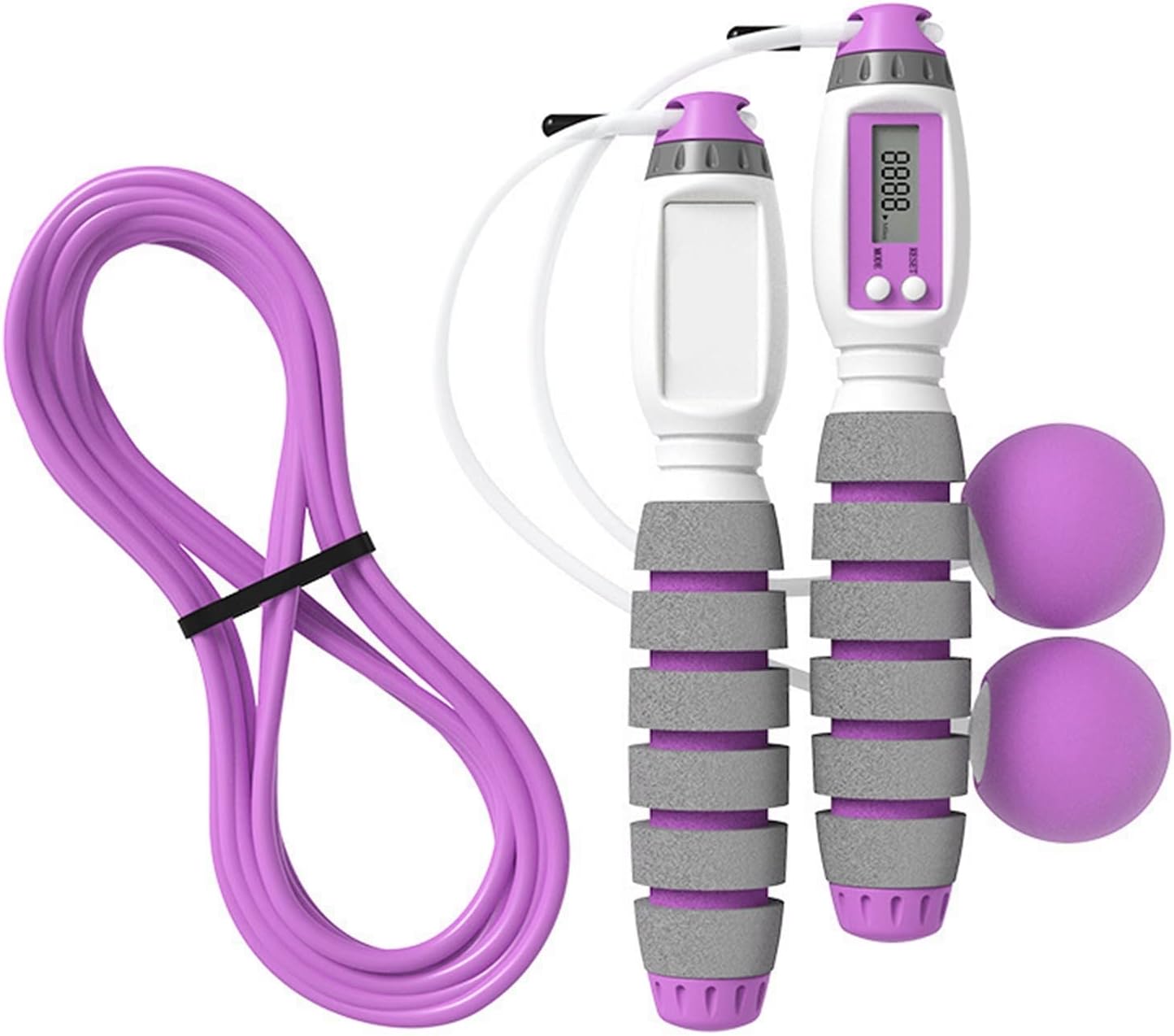 ORANGLES Electronic Counting Rope – Fitness Training Equipment - high resolution display - exposing craftsmanship - Image 2 of 4 | built for everyone | Electronic Counting Rope – Fitness Training Equipment for sale Georgia | Free Shipping ORANGLES