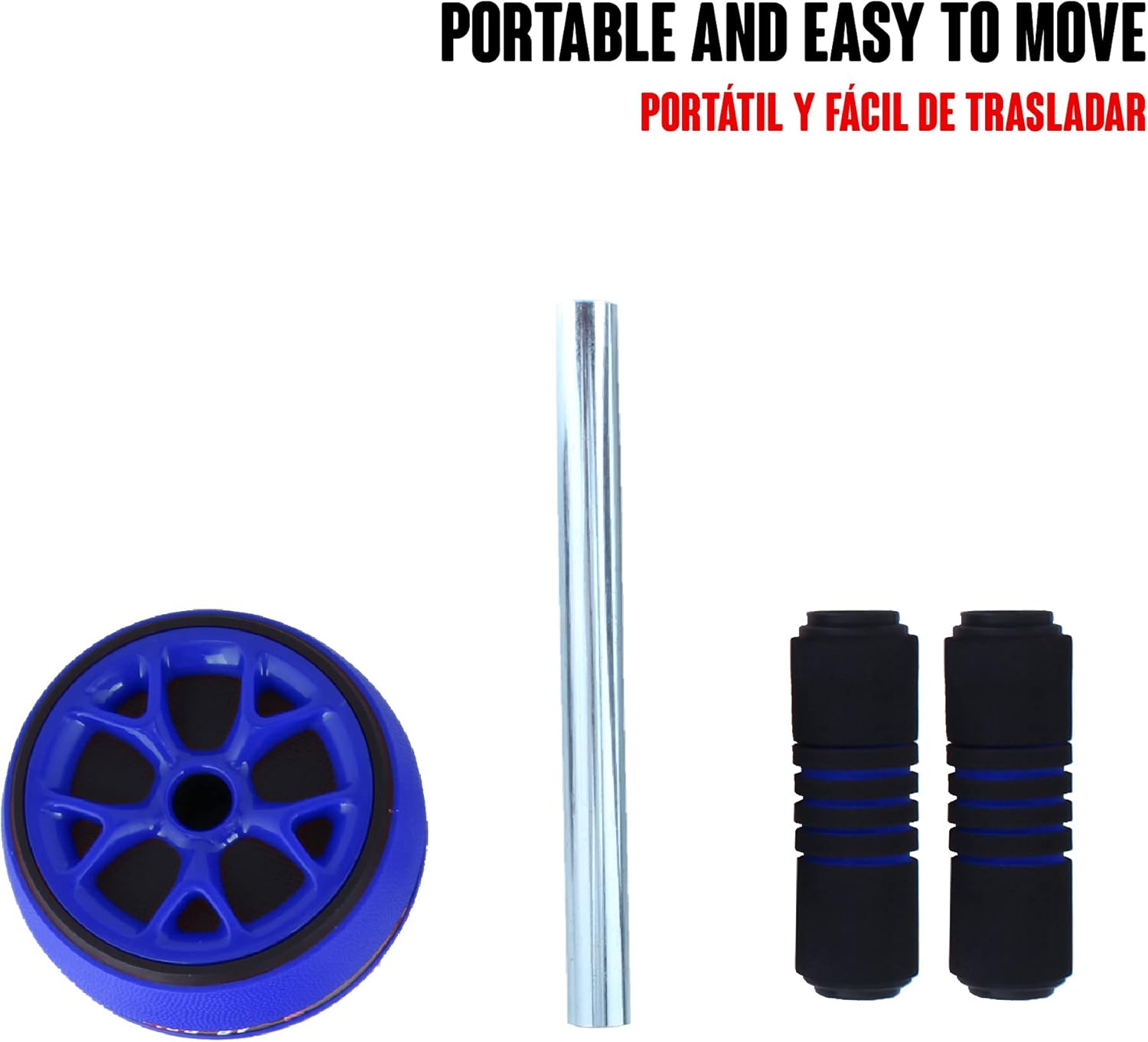 ORANGLES Double Wheel Abs Carver – Core Fitness Workout Equipment - detailed closeup view - illustrating benefits - Image 3 of 5 | created for all | Shop Double Wheel Abs Carver – Core Fitness Workout Equipment North Carolina | Free Shipping ORANGLES