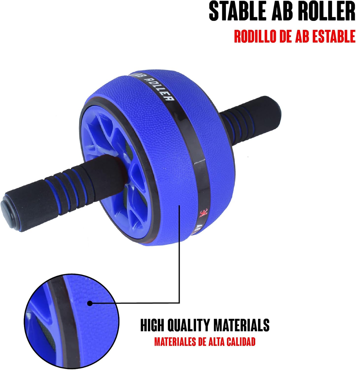 ORANGLES Double Wheel Abs Carver – Core Fitness Workout Equipment - full product showcase - displaying specifications - Image 5 of 5 | adapts to any space | Double Wheel Abs Carver – Core Fitness Workout Equipment deal New Jersey | Free Shipping ORANGLES