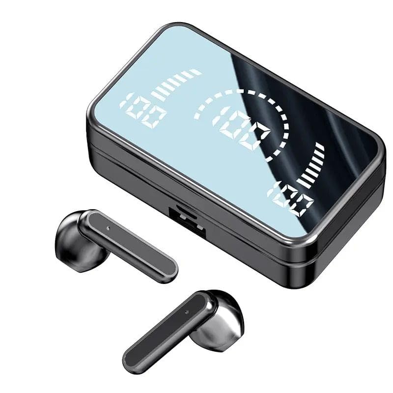 Wireless Bluetooth Earphones – In‑Ear Headset Mic LED Sport