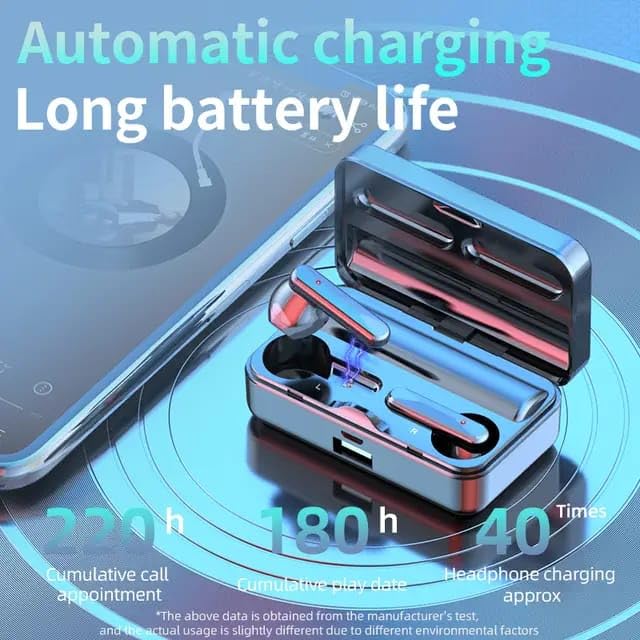 ORANGLES Wireless Bluetooth Earphones – In‑Ear Headset Mic LED Sport - high resolution display - exposing craftsmanship - Image 2 of 6 | built for everyone | Wireless Bluetooth Earphones – In‑Ear Headset Mic LED Sport for sale Georgia | Free Shipping ORANGLES