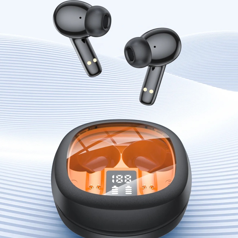 ORANGLES Wave Wireless Earbuds – Stereo Earphones Quad Mic Gaming - high resolution display - exposing craftsmanship - Image 2 of 3 | built for everyone | Wave Wireless Earbuds – Stereo Earphones Quad Mic Gaming for sale Georgia | Free Shipping ORANGLES