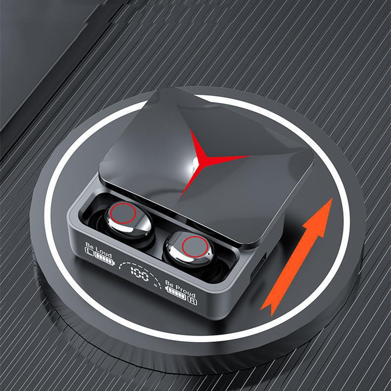 ORANGLES Bluetooth Explosive Headset – Wireless Gaming Slider Stereo - full product showcase - displaying specifications - Image 5 of 6 | adapts to any space | Bluetooth Explosive Headset – Wireless Gaming Slider Stereo deal New Jersey | Free Shipping ORANGLES